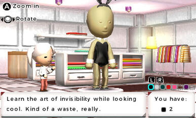 Bunny girl set over Ninja suit